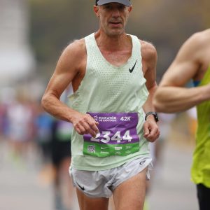 Läufer Marathon